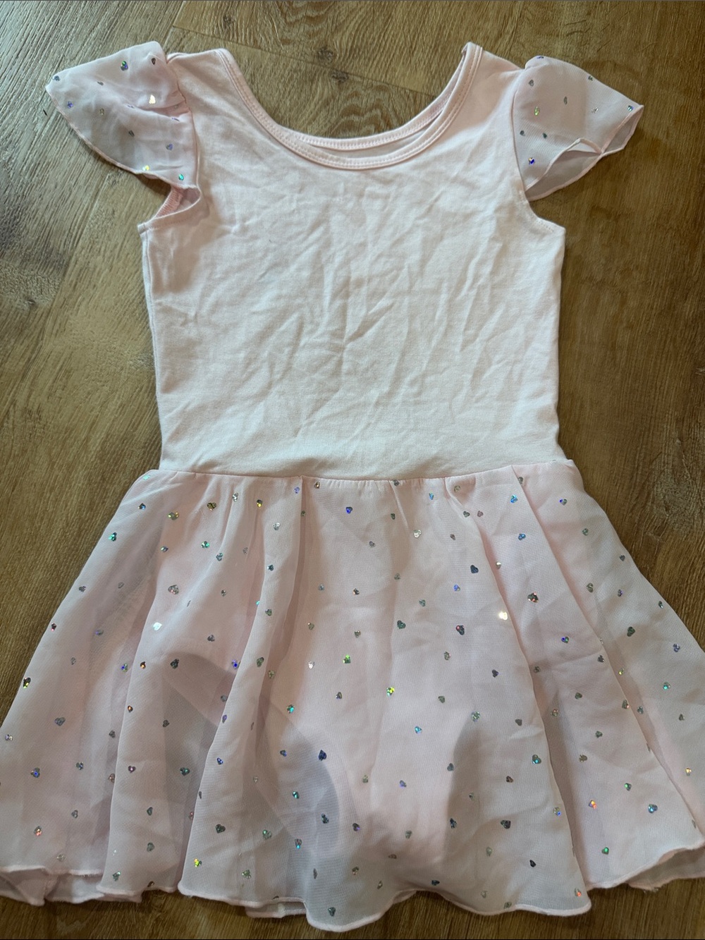 Girls' Light Pink Sparkle Tulle Dance Dress by
